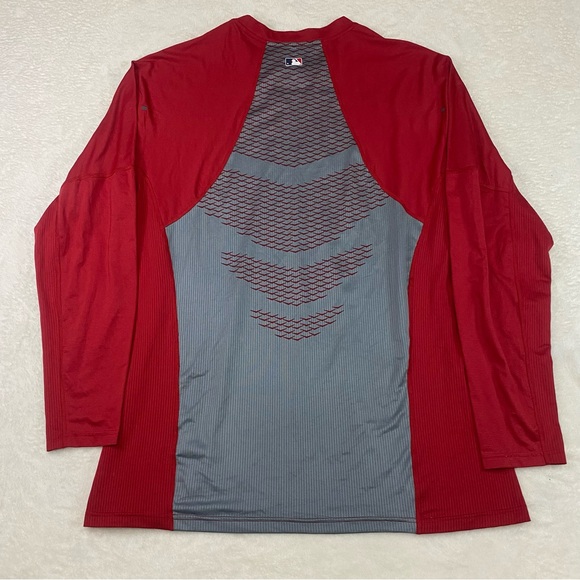 Nike Pro Men's 2XL Boston Red Sox Hypercool MLB Fitted Long Sleeve EUC - Picture 7 of 13